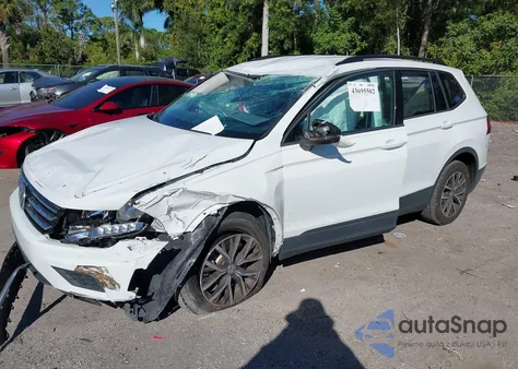 2021 Volkswagen Tiguan 2.0T S z USA, uszkodzony, nr VIN 3VV1B7AXXMM004645